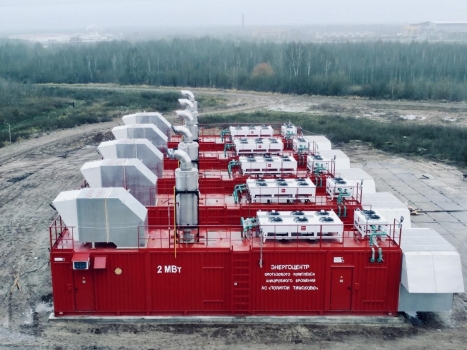 Силовые агрегаты немецкой компании MWM, серии TCG, применяемые в газопоршневых контейнерных установках на биогазовой станции Тимохово. Мощность 2000 кВт. Данный двигатель спроектирован и расчитан специально для работы на биогазе