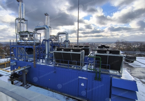 Газопоршневая модульная электростанция от ТХ «Электросистемы»